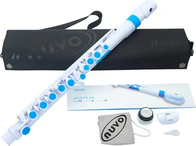 Obrázok produktu pre NUVO NUJF220BL Hybridný dychový nástroj Blue/White