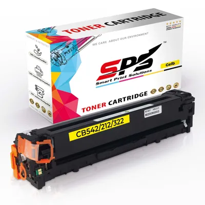 Produktbild von CB542A / 125A Toner Kompatibel für HP Color Laserjet CM 1312 MFP | 1x Gelb