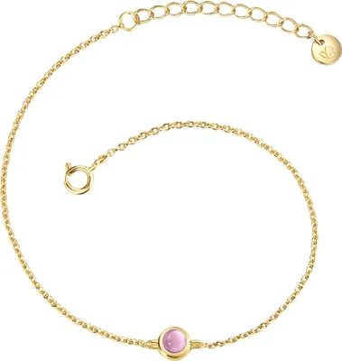 Produktbild von Glanzstücke München Armband Sterling Silber Amethyst 50083984