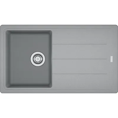 Immagine prodotto di Franke Maris basic lavello da incasso Fragranit lavello BFG 611-86 Pietra grigia Manopola rotante da 45 cm 114.0336.936