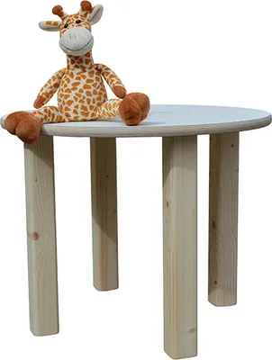 Produktbild von ELI Kindertisch - Rund - Weiß - Ø 58cm