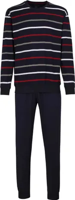 Produktbild von GÖTZBURG Herren Pyjama blau quergestreift 1er Pack Größe: 56