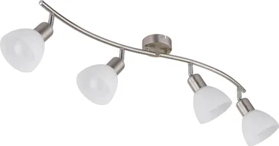 Produktbild von GLOBO 81490401, Nickel, Glas, Metall, IP20, I, E14, LED