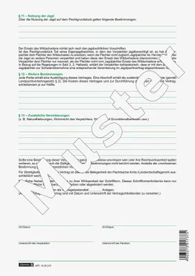 Obrázek produktu pro 25X BRUNNEN 1025215 Formular „Landwirtschaftlicher Pachtvertrag“, A4