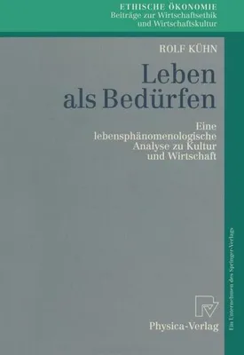 Produktbild von Leben als Bedürfen
