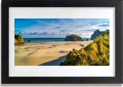 Produktbild von Bild 30x20 MDF-Rahmen Wandkunst Ocean Beach Sea