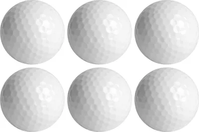 Zdjęcie produktu dla 6 SZTUK piłeczek golfowych LED z gumy syntetycznej, jasne, atrakcyjne do treningu nocnego w ciągu dnia, pomarańczowe