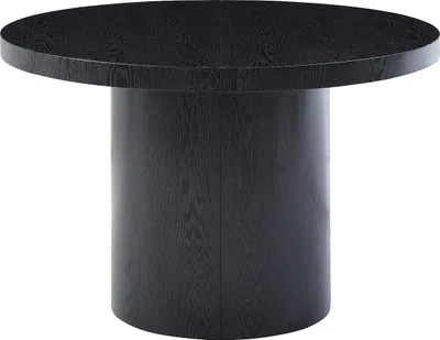 Produktbild von Ausziehbarer Tisch für 4 bis 12 Personen aus MDF – Schwarz – SIDRINA