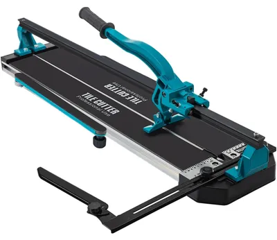 Immagine prodotto di Tagliapiastrelle manuale - Posizionamento laser - Sistema a binario singolo - Utensile manuale professionale - Per il taglio
