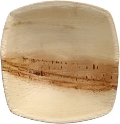 Produktbild von Schalen Palmblatt "pure" 200 ml 4 cm x 14 cm x 14 cm natur "QUADRATO"
