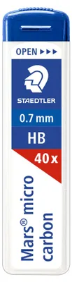 Immagine prodotto di STAEDTLER® 255 07-HB Feinmine 0,7 mm HB 40 pezzi in astuccio
