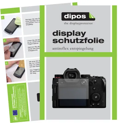 Produktbild von 6x Schutzfolie für Panasonic Lumix DC-S5 matt Displayschutzfolie Folie Display Schutz dipos