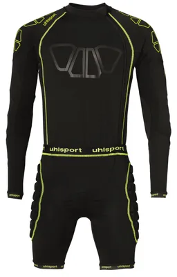 Produktbild von uhlsport Bionikframe Bodysuit Schwarz/Fluo Gelb M