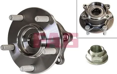 Produktbild von FAG Radlagersatz Hinten für MAZDA CX-5 (KE, GH) 138,7mm 713 6159 60