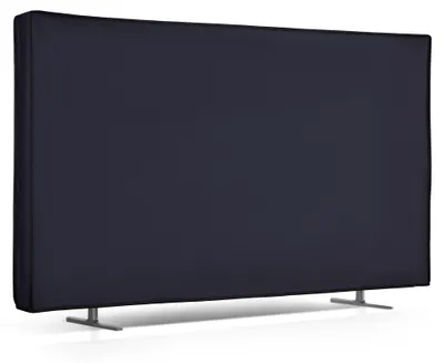 Produktbild von kwmobile 40" TV Abdeckung Indoor - Fernseher Hülle Bildschirmschutz Abdeckung - TV Bildschirm Staubschutzhülle - Fernsehabdeckung - Dunkelblau