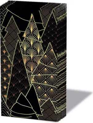 Produktbild von Taschentücher - Luxury trees black