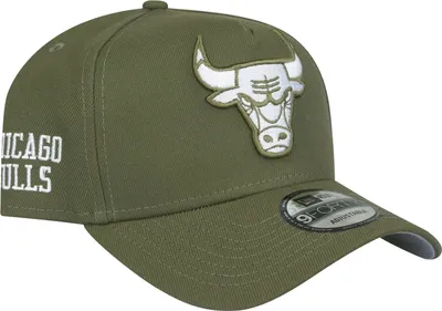 Zdjęcie produktu dla Czapka z daszkiem New Era 9Forty A-Frame Snapback Cap - Chicago Bulls oliv