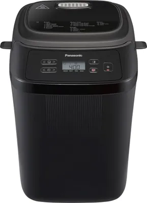 Image de Panasonic SD-PN100, 280 g, départ différé, minuterie, brunissage de la croûte variable et réglable, noir