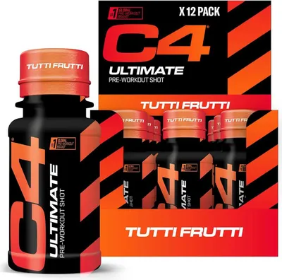 Obrázok produktu pre Cellucor C4 Ultimate Pre-Workout Shot 12x60ml Tutti Frutti