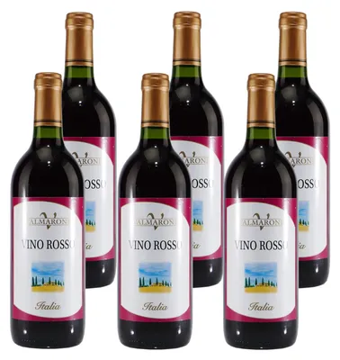 Produktbild von Valmarone Vino Rosso -trocken- (6 x 0,75L)