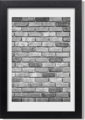 Produktbild von Bild 20x30 MDF-Rahmen, Wandkunst Backsteinmauer