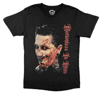 Produktbild von Motionless In White - "Decades" T-Shirt für Herren/Damen Uni RO18143 (L) (Schwarz)