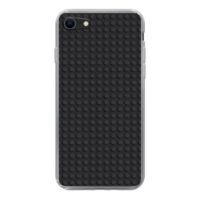 Produktbild von MuchoWow® Handyhülle Schutzhülle Hülle für iPhone SE 2020 Bild - Schwarz Silikon Softcase Handy Hülle - Kartenbesitzer