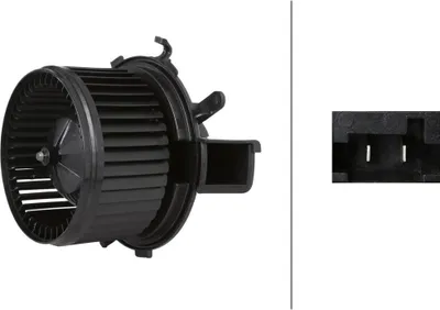 Produktbild von Innenraumgebläse 12 V 192 W 2-polig HELLA passend für u.a. FIAT DUCATO
