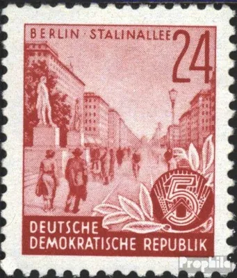 Produktbild von Briefmarken DDR 1953 Mi 371 postfrisch Fünfjahresplan (I)