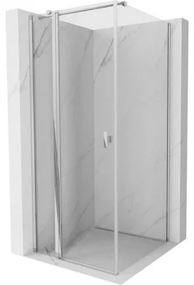 Obrázek produktu pro Mexen Mist T sprchový kout s otevíracími dveřmi 100 x 100 cm, transparentní, chrom - 8A4T-100-100-01-00