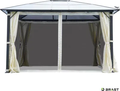 Produktbild von Alu-Pavillon SUMMERDREAM 3x4m beige