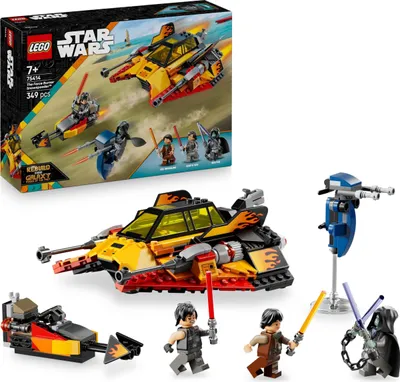 Produktbild von LEGO Star Wars The Force Burner Snowspeeder – Spielzeug zum Bauen und Sammeln mit 3 Minifiguren mit Lichtschwertern & Speederbike - Geschenk für Jungen ab 7 Jahren & Rebuild the Galaxy Fans - 75414