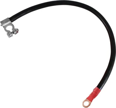 Produktbild von Massekabel Pluskabel Masseband Schwarz Rot Batteriekabel Batterieklemme PKW LKW Masseleitung