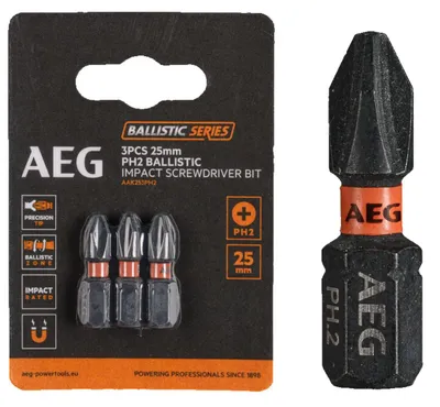 Produktbild von Verstärkte AEG-Ballistikbits 25 mm PH2 3 Stück AAK253PH2