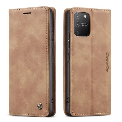 Obrázek produktu pro Galaxy S10 Lite Pouzdro, RetroPolyuretanKožené Pouzdro, Kapsy na Karty, Magnetické Uzavírání, Pouzdro s Funkcí Stojánku pro Samsung Galaxy S10 Lite Hnědý