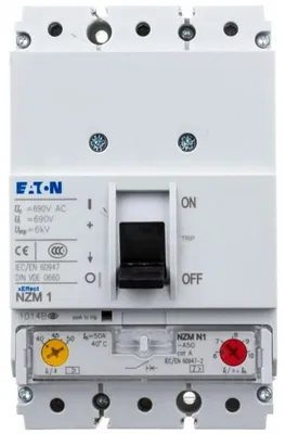 Immagine prodotto di Interruttore automatico Eaton, 3p, 50A 259082