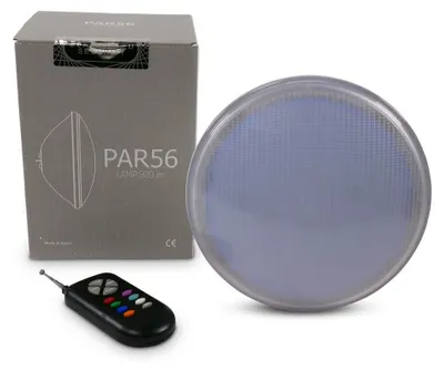Produktbild von LED Ersatzlampe RGB PAR 56, 15W 900lm + Fernbedienung