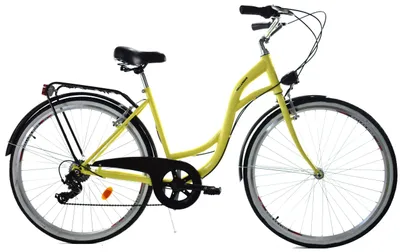 Zdjęcie produktu dla Rower Dallas City 28" 7spd - żółty z czarnym
