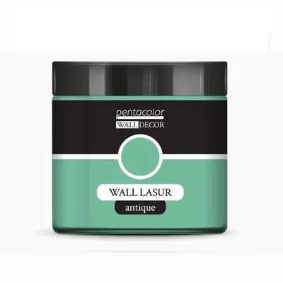 Produktbild von PENTART Wandlasur, Antik, 500 ml, Patinagrün