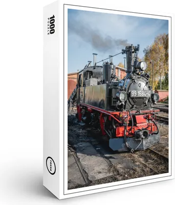 Produktbild von raxxa Premium-Puzzle "Döllnitztalbahn", 1000 Teile