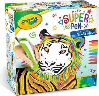 Obrázek produktu pro Sada omalovánek Crayola Super Pen Tigre