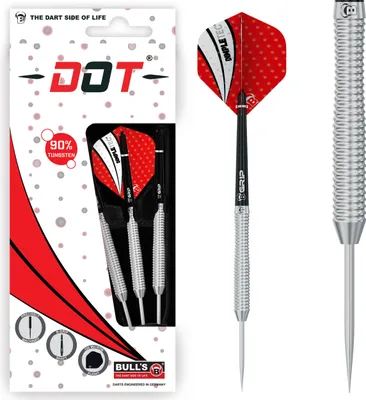 Produktbild von BULL'S Dot D2 90% Tungsten Steel Dart - 24g -- 1 Satz