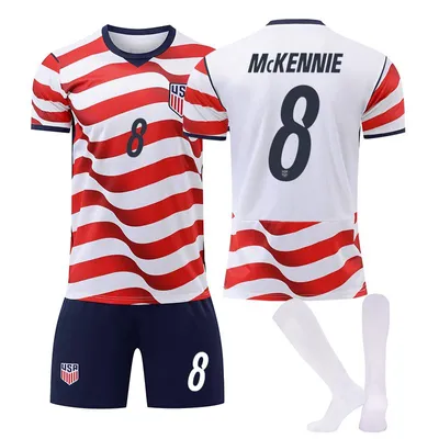 Obrázok produktu pre #8 McKENNIE Domáci dres USA pre futbal Majstrovstvá sveta vo futbale 2026 pre deti a dospelých Veľkosť:18