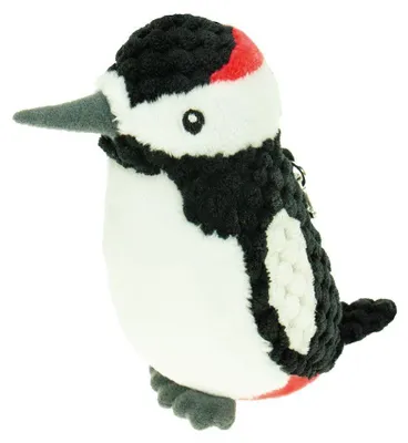 Produktbild von TRÖTSCH - Unsere Vogelwelt Plüsch Buntspecht 12 cm mit Karabiner