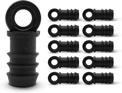 Produktbild von Endhauben für Schlauch 12 mm - 10 Stück für Bewässerungssysteme und Garten