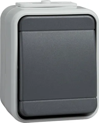 Image de Bouton lg/dg montage en surface44 - Le contact du bouton (NO) est gris 442109