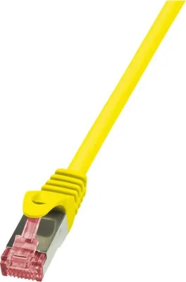 Produktbild von LogiLink 2m Cat.6 S/FTP, 2 m, Cat6, S/FTP (S-STP), RJ-45, RJ-45, Gelb