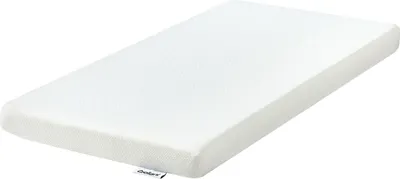 Zdjęcie produktu dla BELIANI Materac z pianki 70 x 130 cm do łóżeczka dziecięcego średnia twardość zdejmowany pokrowiec