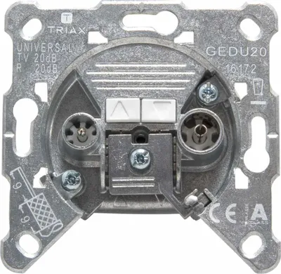 Image de Boîtier de dérivation TRIAX, atténuation de connexion 20 dB, 1 pièce.