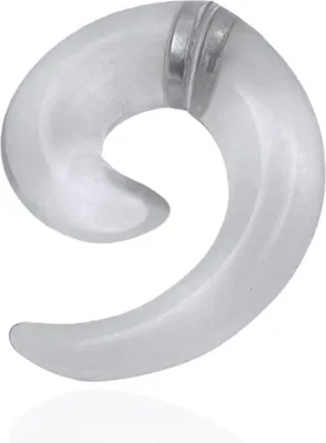 Produktbild von Magnetischer Ohrring Fake Plug Ohrstecker Acryl-Spirale